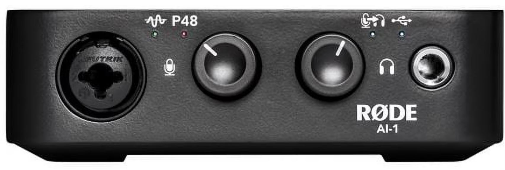 Rode AI-1 Audio Interface USB recording interface for podcasting music production and streaming in Zambia