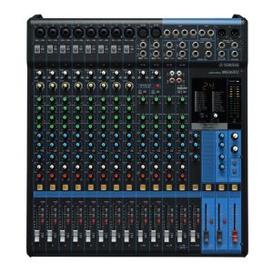 Yamaha MG16XU 16-channel professional audio mixer for studio recording live sound and events in Zambia