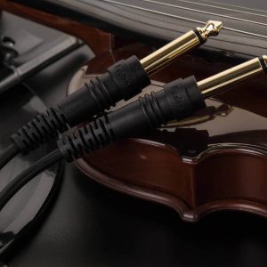 3.5mm to dual 6.35mm audio cable 3m stereo splitter for phone PC speaker and amplifier high-quality sound connection