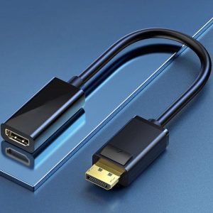 DisplayPort to HDMI adapter for monitor, TV, and projector with 1080P/4K support in Lusaka, Zambia.