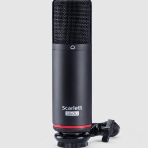 Focusrite Scarlett CM25 MkIII condenser microphone front view