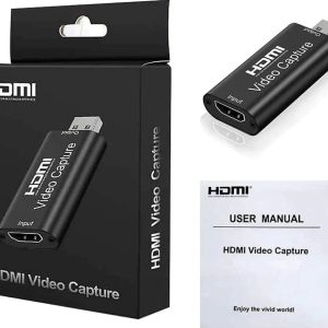 USB 3.0 HDMI Video Capture Card for 1080P live streaming, gaming, video recording, and content creation on PC and laptop