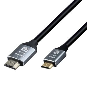 Mini HDMI to HDMI cable for connecting cameras, tablets and camcorders to TV, monitor or projector in Lusaka, Zambia