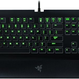 Razer DeathStalker Expert backlit ergonomic fully programmable membrane gaming keyboard in black for gaming and productivity use in Lusaka Zambia