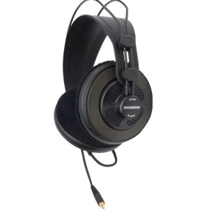 Samson SR850 studio headphones in Zambia used for recording, mixing, podcasting, and professional audio monitoring with clear balanced sound