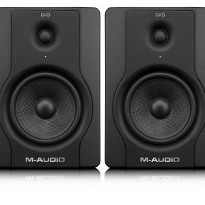 M-Audio BX5 D2 5-inch studio monitor speakers for music production and audio mixing in Lusaka Zambia