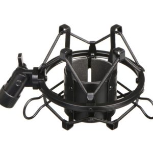 Studio microphone shock mount for condenser microphones in Lusaka Zambia used for reducing vibration and improving audio recording quality